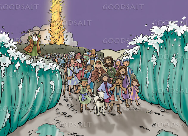 Path Through the Red Sea