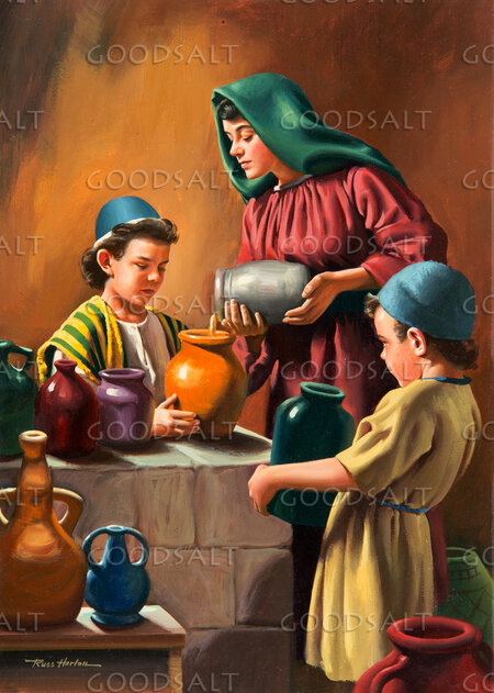 The Miracle of Endless Oil-Helping Poor Widow