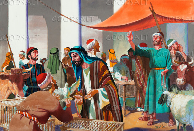 Traders in the Temple