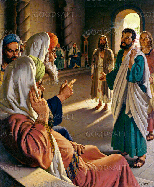 Peter and John Before Sanhedrin