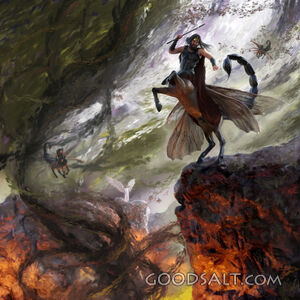 5th Trumpet - Locust Scorpion Horsemen
