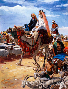 Abraham Going to the New Land