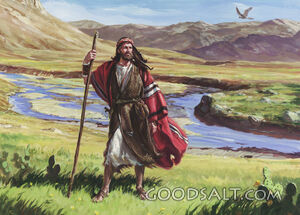Abraham Walks Through the Land