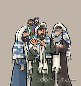 Angry Pharisees