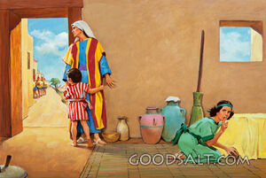 Baby Moses, Hiding From the Soldiers