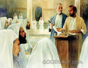Barnabas and Paul Preached