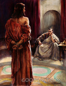Christ Before Pilate