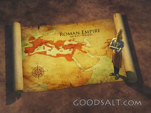 Daniel 2: Roman Empire Map