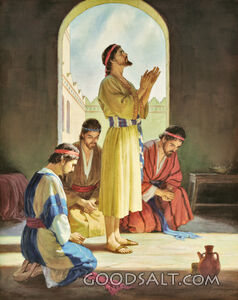 Daniel and Friends Praying