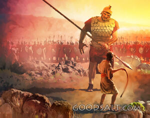 David and Goliath