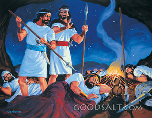 David Spares Saul