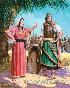 Deborah Instructs Barak