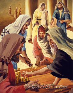 Early Christians Give Their Money