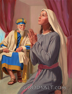 Hannah Prayed at Church