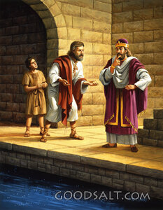 Isaiah Talks to King Ahaz