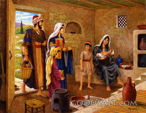Jerusalem Church Members Sharing