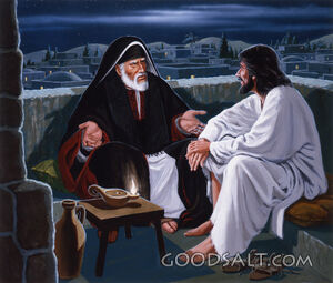 Jesus and Nicodemus