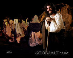 Jesus at a  Wedding, Horizontal