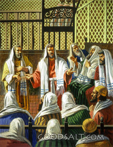 Jesus Heals Man With Crippled Hand