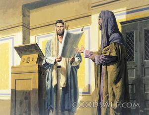 Jesus Reads God's Word