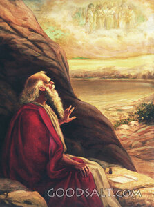 John's Vision on Patmos
