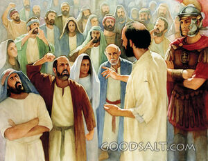 Paul Preached to an Angry Crowd