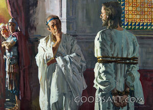 Pilate Confronts Christ