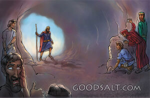 Saul the Angry King - the Cave