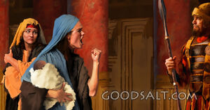 Solomon's Wisdom: the Women Fight