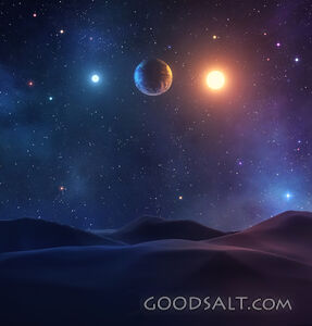 Surreal Space Scene