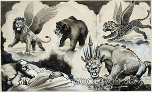 The Four Beasts From Daniel