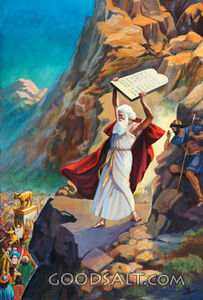 The Golden Calf and Moses' Anger
