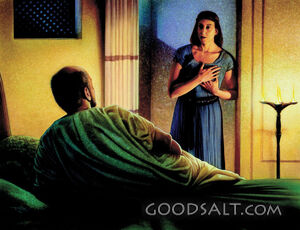 The Shunammite Woman and Elisha Help Each Other