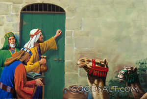 Wise Men Knock at Door