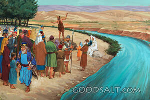 Zacchaeus Make Decision at River