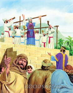 Zerubbabel and the People Praised God